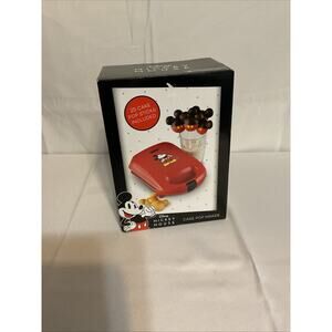 Disney DCM-8 Mickey Cake Pop Maker Mini, Red